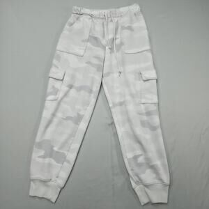 PINK Victorias Secret Cargo Joggers Womens Medium Camo Sweatpants Lounge